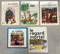 Les Nouvelles Editions Africaines, Lot of 5 (French) 1975-1977 PAM E-38