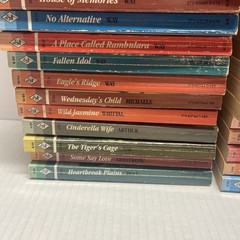 Harlequin Romance Paperback Books 1980s Mixed Authors Lot Of 38 As Shown