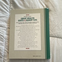 Reader’s Digest Great Health Hints & Handy Tips HC Illustrated Reference Health