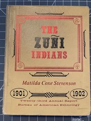 The Zuni Indians Ethnology Report 1901-1902 1970 Bureau of American Ethnology