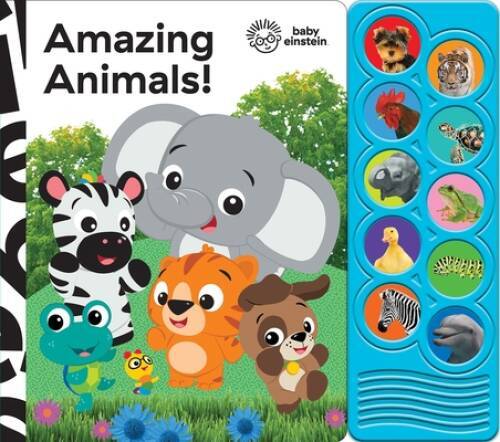 Baby Einstein – Amazing Animals 10-Button Sound Book – PI Kids (Play-A – GOOD