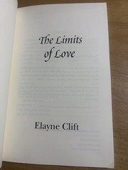 The Limits of Love Elayne Clift 2003 Paperback Short Stories VG+