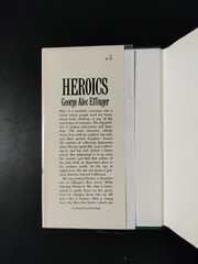 Heroics by George Alec Effinger 1979 HCDJ First Edition