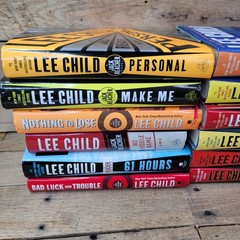 Lot of 13 Lee Child Jack Reacher Series Hard Cover HC Books Andrew Child