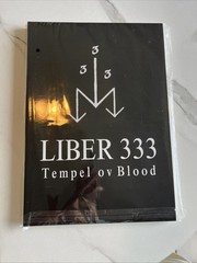 Liber 333 – Tempel ov Blood, Facsimile Large print,8.5*11.5”, Brand New