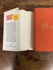 Kurt Vonnegut – Breakfast of Champions – Delacorte Press 8th Printing, 1973