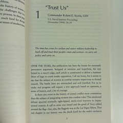 Women in the Navy the Challenges US Naval Institute Thomas J Cutler Chronicles