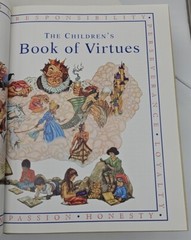 CHILDREN’S BOOK OF VIRTUES – William J. Bennett – First Edition – 1995 – HC
