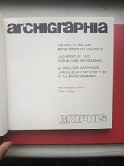 VTG 1978 *ARCHIGRAPHIA* BOOK◾Walter Herdeg (ed.) Graphis Press◾ Illustrated HC