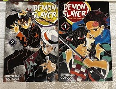 Lot of 5 Shonen Jump Manga – Chainsaw Man JJK Demon Slayer Boruto, English Ed