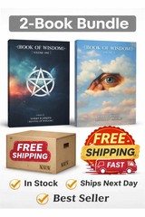 Harry B Joseph Book of Wisdom Volumes 1 & 2 Spiritual Paperback Set USA