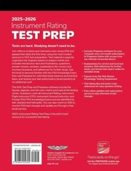 ASA 2025-2026 Instrument Rating Test Prep With Prepware Software