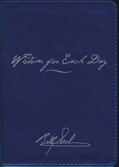 Wisdom for Each Day Imitation Leather Billy Graham