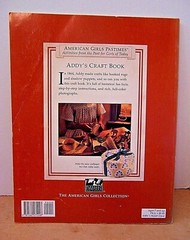 American Girl Addy Craft Book Pleasant Company