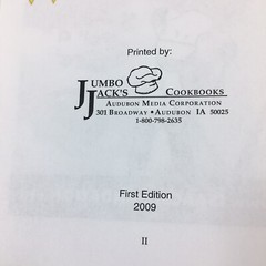The Hope Cookbook ~ Isaac’s Foundation ~ 1st Ed. 2009, Spiral Bound, 198 Pages