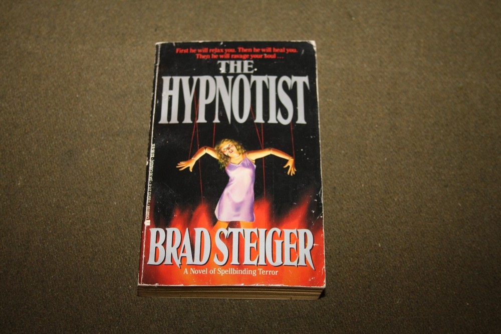 The Hypnotist by Brad Steiger 1989 PB 1st Print Charter Horror