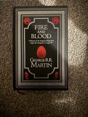 George R.R. Martin A Song of Ice and Fire FIRE and Blood HARPER COLLINS edition