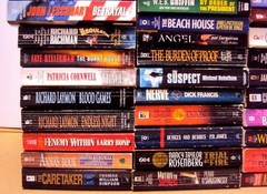 Lot 20 Mystery Thriller Action Fiction Paperback Book Random Pick Author Title