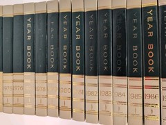 World Book Year Books, 1972 – 1990 19 Books Annual Supplement (Hardcover)
