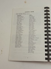 Vtg Church Community Cookbook Heavenly Recipes Chancel Choir Indiana 200+ Pages