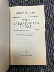 The Neverending Story Michael Ende 1984 ILLUSTRATED Fantasy Penguin VTG PBVG