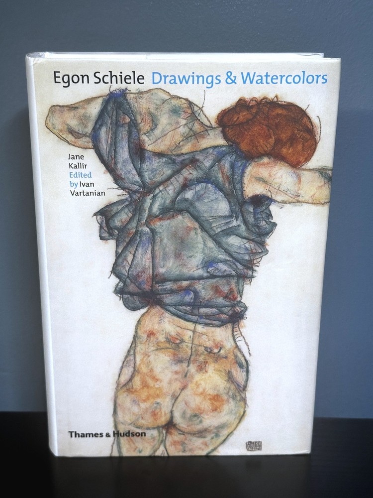 Egon Schiele: Drawings & Watercolours (Jane Kallir ·2003 · HCDJ) VG