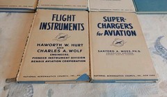 WWII National Aeronautics Council 1940s lot 10 books Diesel Aviation Engine Book