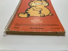 1982 Garfield Mix or Match Storybook, Long Spiral Bound Flip Book 200,000 Combos