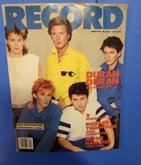 January 1984 Record Magazine * Duran Duran * Herbie Hancock * Richard Thompson