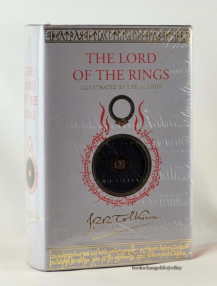 THE LORD OF THE RINGS J. R. R. Tolkien Deluxe Hardcover Illustrated NEW SEALED