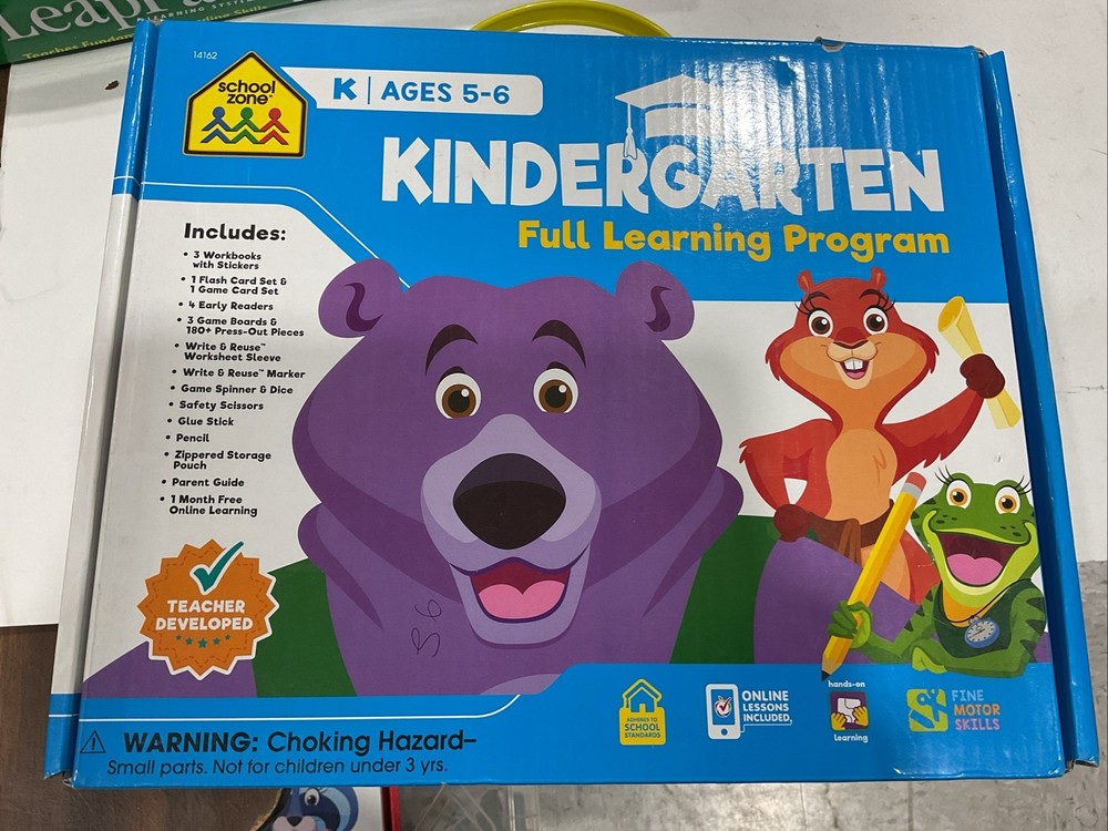 School Zone Kindergarten Full Learning Program by School Zone