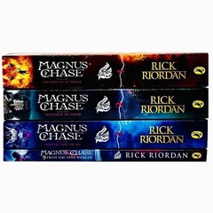 Magnus Chase 4 Books Collection Set by Rick Riordan | Sword of Summer + More PB