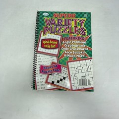 Dell Official Superb Variety Puzzles Spiral Bound January 2011 NEW Rare edition
