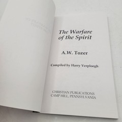 A.W. Tozer Book Lot – Warfare of the Spirit & Alive in Spirit – BK308