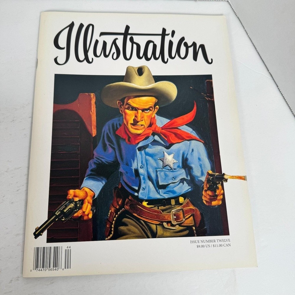 Illustration Magazine Vol 3 Issue 12 Dec 2004 R.G. Harris Pulp Art Cowboy