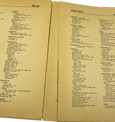 Sunset Cookbook of Favorite Recipes 1961 Vintage Cookbook 1252 Recipes PB