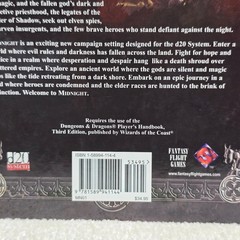 Midnight rpg: Epic Fantasy in an Age of Shadow d20 System Roleplaying Hardcover