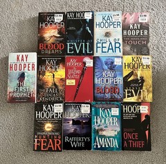 13 Kay Hooper Books Lot of 7 Bishop / Special Crimes + Romance Mystery Suspense