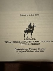 We Have An Altar By Z. T. Johnson Booklet Asbury 1979 Indian Springs 40 Pages