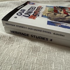 BJU Press 2024 Our United States Textbook + Activities Book | Heritage Studies