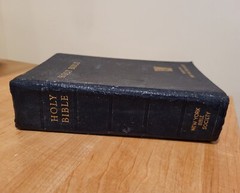 HOLY BIBLE New York Bible Society HARDCOVER National Bible Press VINTAGE
