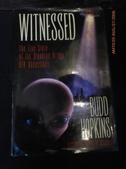 Witnessed True Story of Brooklyn Bridge UFO Abductions Budd Hopkins 1st Print
