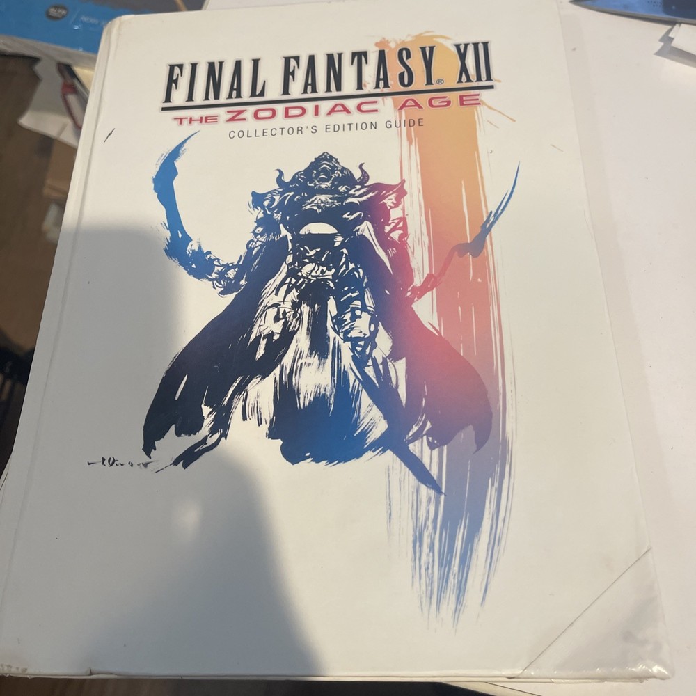 Final Fantasy XII Zodiac Age Prima Collectors Guide Hardcover 2017 Clean Pages