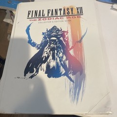 Final Fantasy XII Zodiac Age Prima Collectors Guide Hardcover 2017 Clean Pages