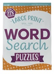 Bendon LARGE PRINT Word Search over 228 Puzzles, VOL. 106 – paperback Bendon…