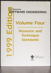IEEE Process Standards Books 1, 2,3,4 Software Engineering Standards Collection