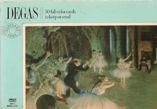 Degas Paperback Pavilion Books Postcard Books Staff