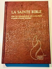 French Bible, Scofield Study Bible, Segond NEG, La Sainte Bible Hardcover