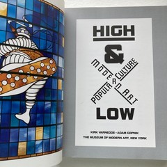 Vintage 1990 High & Low Modern Art Popular Culture Varnedoe Gopnik MOMA PB Art