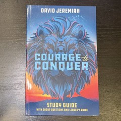 David Jeremiah Courage to Conquer Study Guide Christian Paperback Book 2021